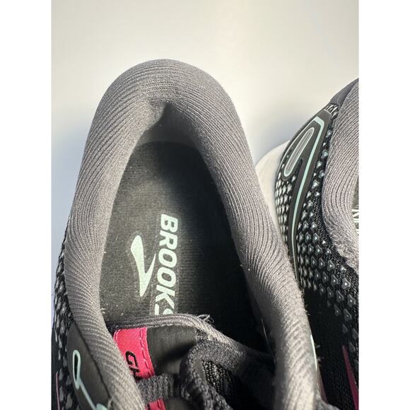 Brooks Ghost 15 Women’s Size 10D Wide Running Shoes Black Pink DNA Loft - Picture 7 of 8